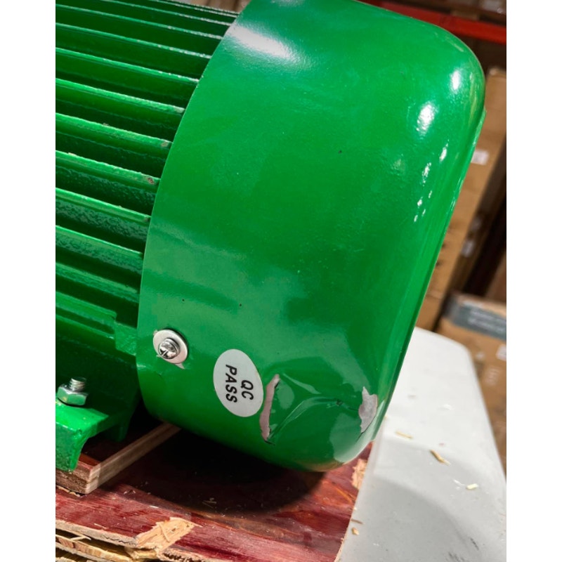 5 HP Farm Duty Cast Iron Electric Motor, 230V Single Phase, 1725 RPM, 184T Frame