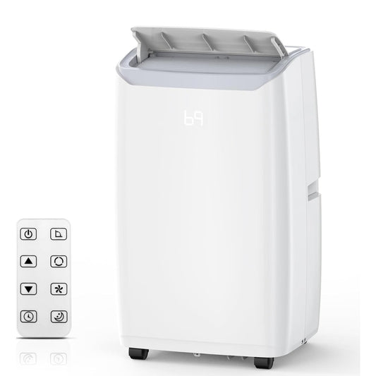 14000Btu Portable Air Conditioner Cools up to 750 Sq.Ft, 3-in-1 Quiet Portable AC Unit with Remote