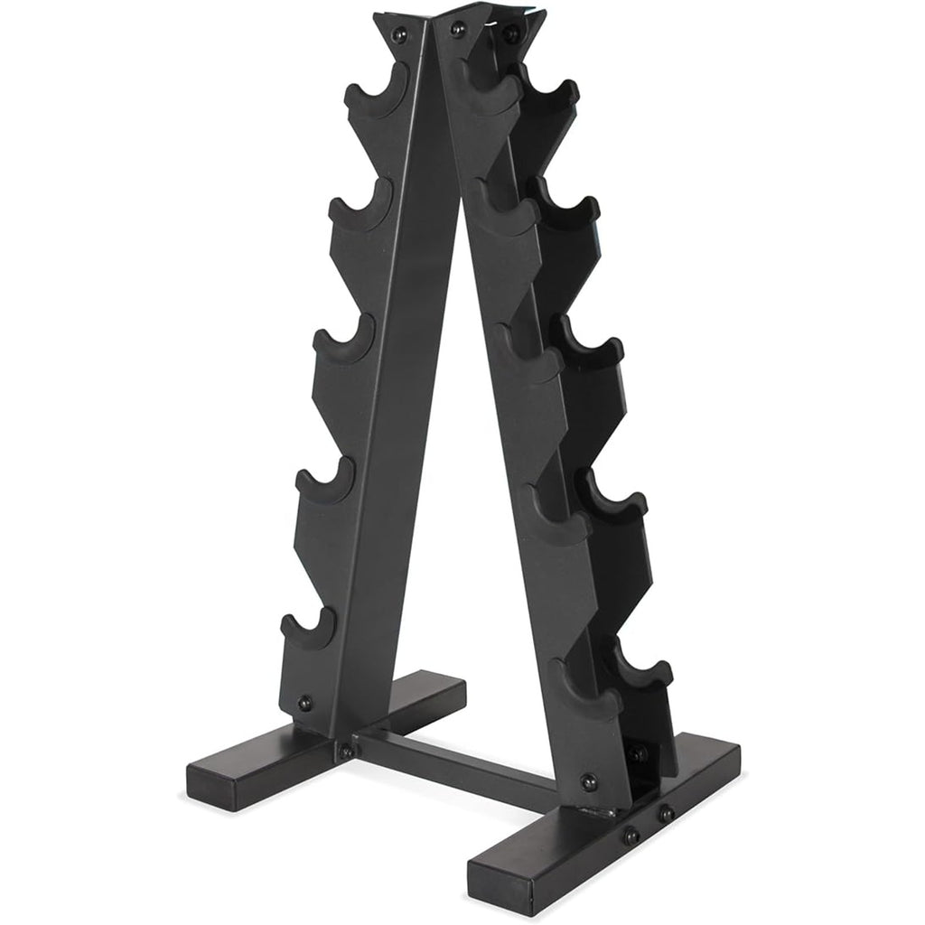 CAP A-Frame Dumbbell Weight Rack, holds 5-25lb, 13"D x 14.5"W x 26"H