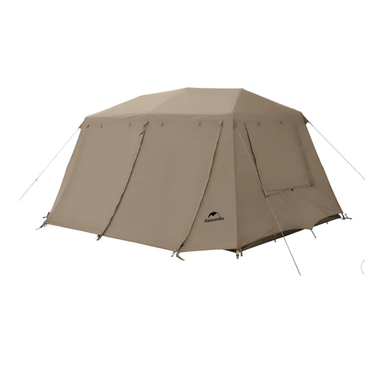 Naturehike Village Instant Tent, 4 Person 8 Person Camping Tent with Full Rainfly