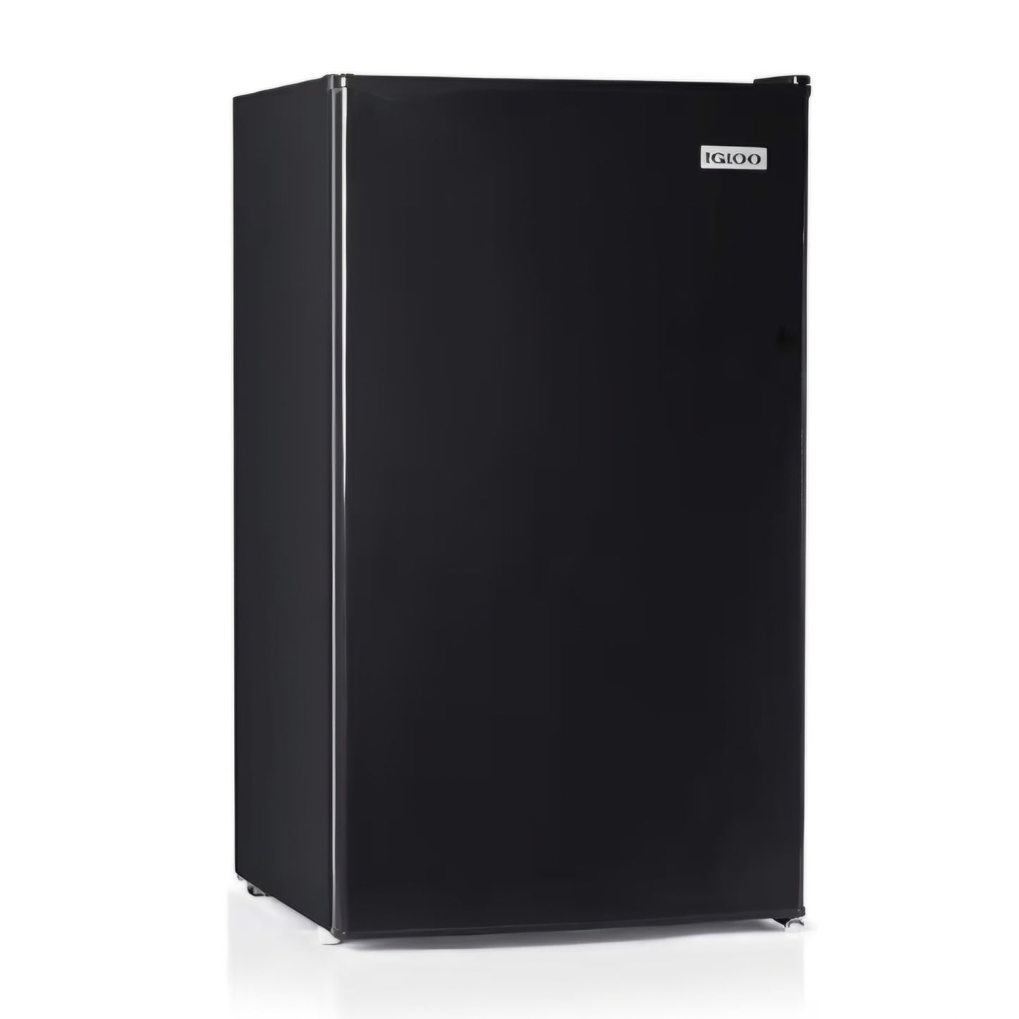 3.2 Cu.Ft. Mini Fridge with Freezer - Single Door Compact Refrigerator with Glass Shelves for Homes