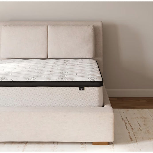 Queen Matress Signature Design by Ashley Queen Size Chime 12 Inch Medium Firm Hybrid
