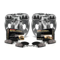 Nissan Rogue Power Stop KCOE8268 Autospecialty Front and Rear Stock Replacement Caliper Kit- OE