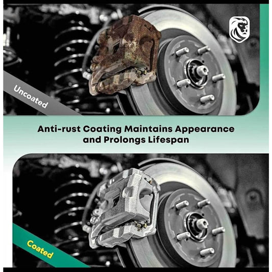Rear Passenger Side Brake Caliper Assembly with 1 Piston Replacement for Chevrolet Silverado Tahoe G